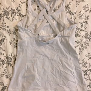 Lululemon Enhearten White Tank